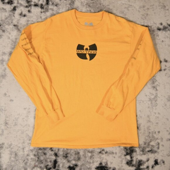 Wu-Tang Clan Graphic Logo Longsleeve T-Shirt - Picture 1 of 7